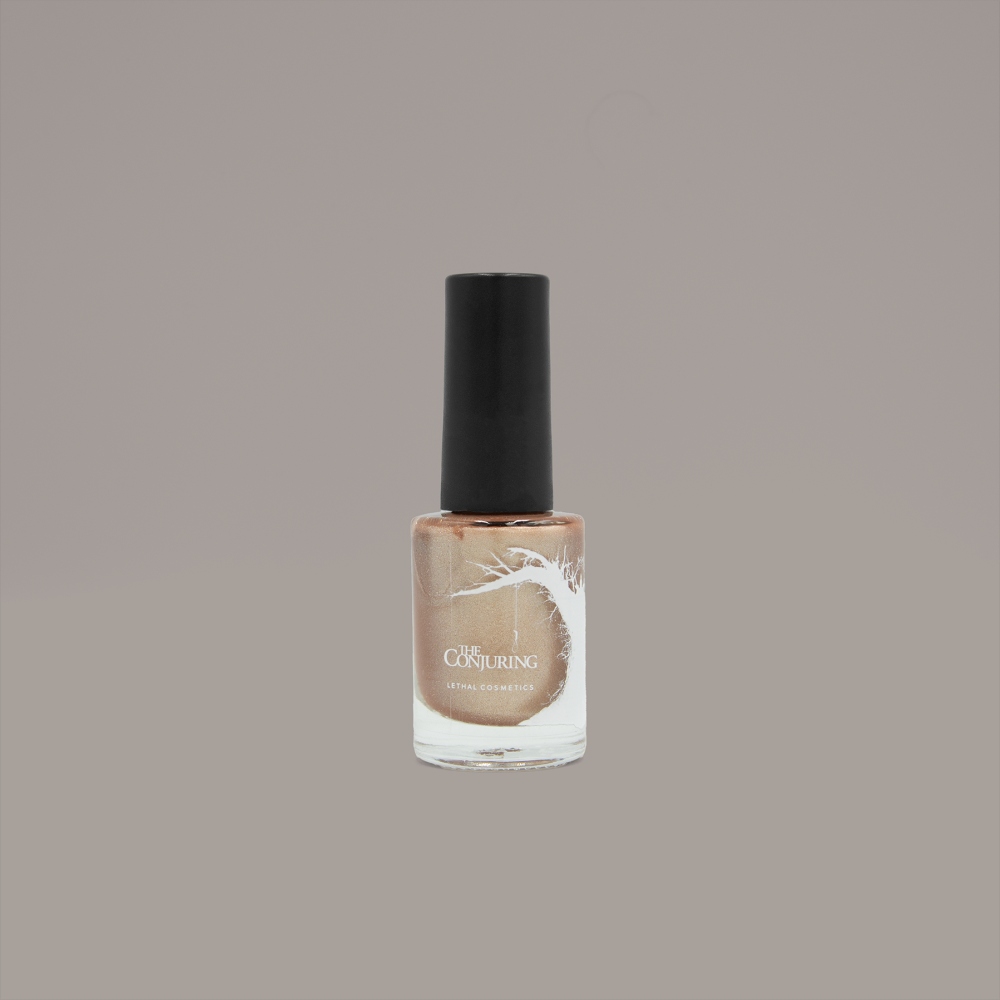 Lethal Cosmetics The Conjuring - Faith Nail Polish - Rose gold coloured